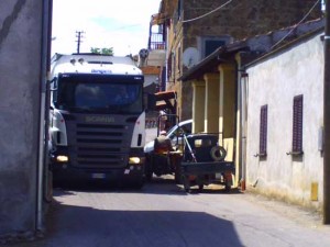 Il passaggio del tir