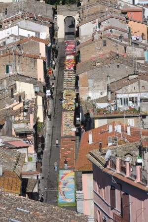 L'infiorata a Vignanello