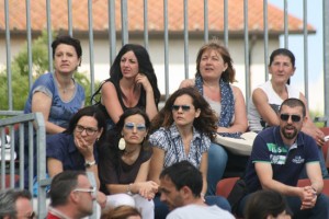 I genitori dei piccoli della Ssd Calcio Tuscia