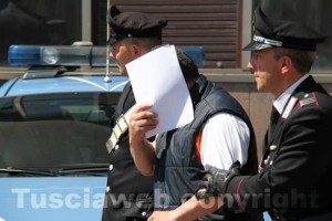 L'arresto di Roldano Baglioni nel 2012