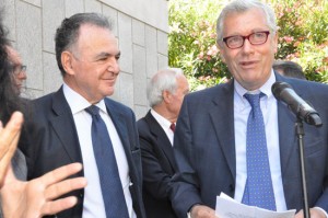 Il sottosegretario al Lavoro e Politiche sociali Luigi Bobba a Viterbo con Michelini