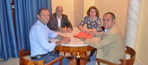 La firma del protocollo d'intesa
