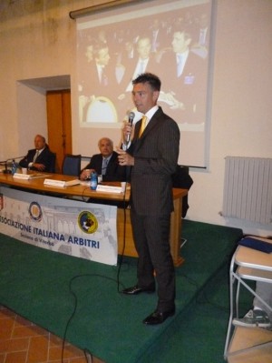 L'arbitro internazionale Rocchi