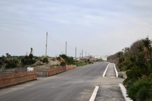 Il lungomare di Tarquinia