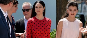 La montefiasconese Maria Alexandra Lungu con Monica Bellucci