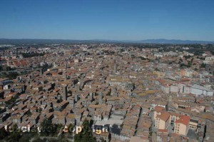 Viterbo dall'alto