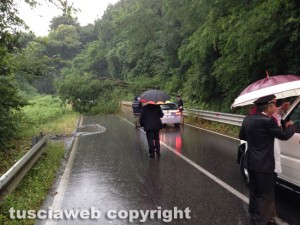 Orvieto -  Bolsena - Sfiorata la tragedia durante il trasporto della sacra pietra 