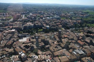 Viterbo dall'alto