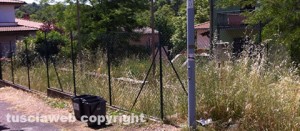 L'ex campo di bocce di Tobia