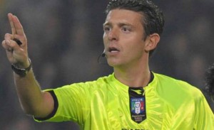 L'arbitro Gianluca Rocchi