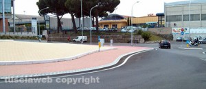 La rotatoria di santa Lucia