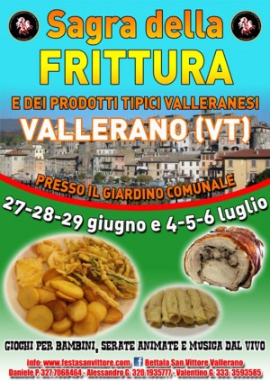 Sagra della frittura a Vallerano