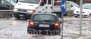Maltempo - Strade allagate