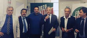 Tajani a Civita Castellana per Colamedici
