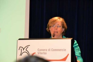 Alessandra Terrosi alla giornata dell'economia