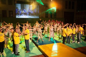 I ragazzi dell'associazione Juppiter sport in "That's amore"