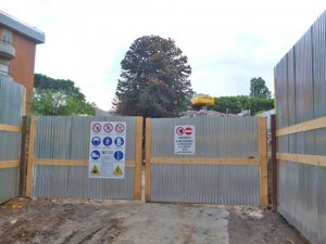 Viterbo - La villetta distrutta