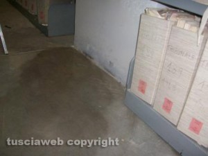 L'Archivio di Stato allagato