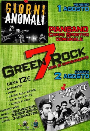 Green rock Piansano