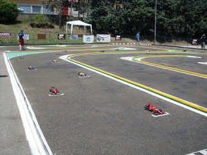 Il mini autodromo per auto modelli elettrici a Montefiascone