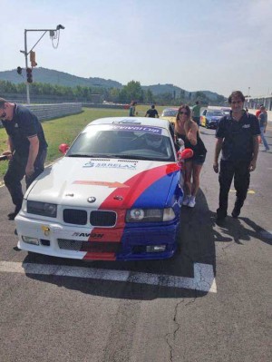 Gustavo Sandrucci primo alla Bmw M3 revival cup