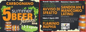 Summer beer festival a Carbognano