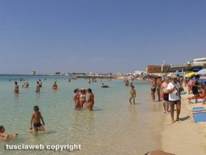 Una spiaggia