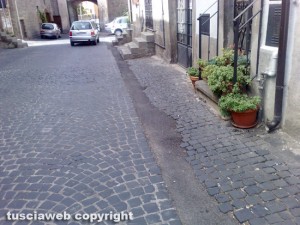 Selciato a Pianoscarano - Viterbo