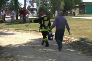 L'impianto di compostaggio Kyklos di Aprilia - Due operai viterbesi morti - L'intervento dei vigili del fuoco