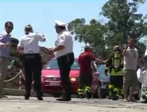 L'impianto di compostaggio Kyklos di Aprilia - Due operai viterbesi morti - L'intervento dei vigili del fuoco