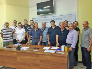 L'associazione panificatori e pasticceri con al centro il nuovo presidente Ermanno Fiorentini