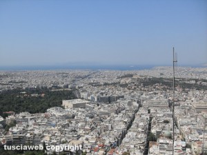 Atene vista da Lukabettus