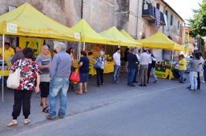 Il mercato di Campagna Amica a Ronciglione