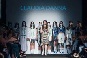 Roma - Claudia Danna con le sue modelle