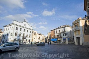 Piazza Garibaldi a Faleria