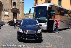 Traffico in tilt tra piazza San Faustino e piazza della Rocca