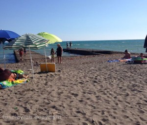 La spiaggia di Pescia Romana