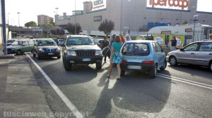 Traffico in tilt sulla Tagenziale per una manovra azzardata