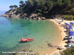Spiaggia le Caldane (Isola del Giglio)