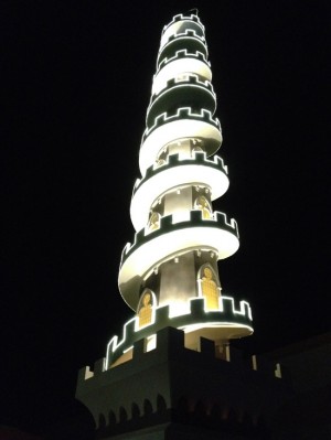La mini macchina Spirale di fede del quartiere Pilastro