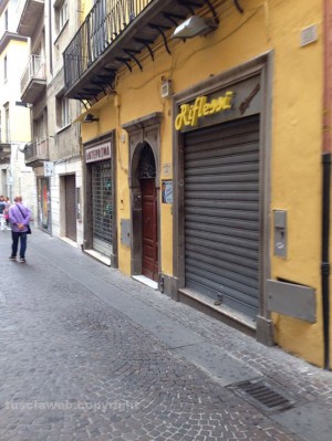 Negozi chiusi al centro di Viterbo