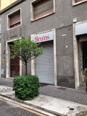 Negozi chiusi al centro di Viterbo