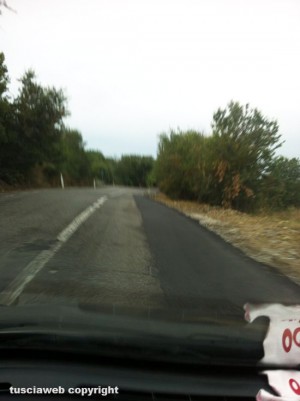 L'Aurelia bis in direzione Monte Romano