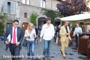 Fini in giro per le vie di Viterbo