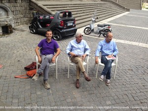 Michele Pepponi, Leonardo Michelini e Andrea Baffo