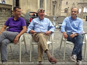 Michele Pepponi, Leonardo Michelini e Andrea Baffo