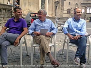Michele Pepponi, Leonardo Michelini e Andrea Baffo