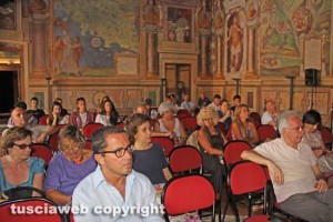 Il pubblico in sala Regia 