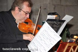 Federico Guglielmo al violino