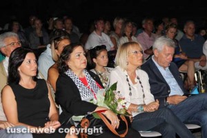 L'ambasciatore palestinese tra il pubblico